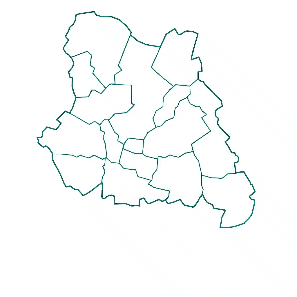 Kreis Warendorf Karte